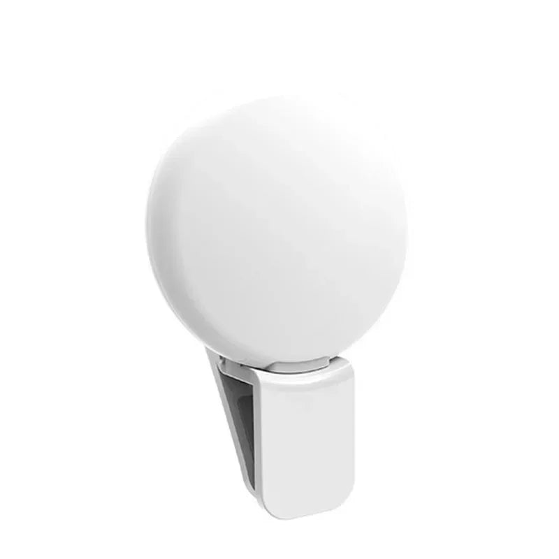 Mini Anneau Lumineux LED pour Selfies – 3 Niveaux de Lumière