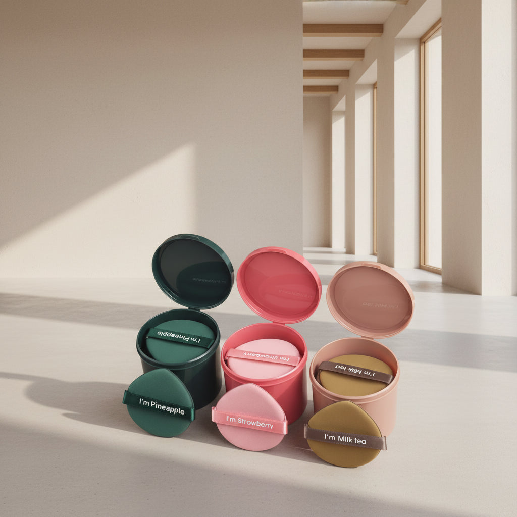 Lot de 7 Houppettes Sèche ou Humide