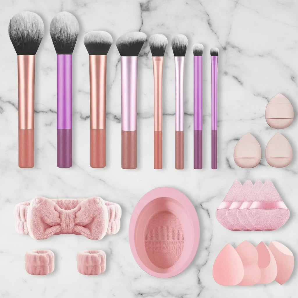 Set de Pinceaux de Maquillage – 28 / 14 / 11 pièces