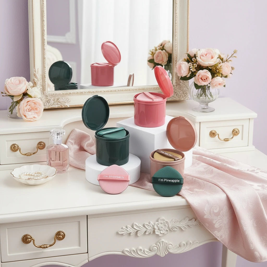 Lot de 7 Houppettes Sèche ou Humide