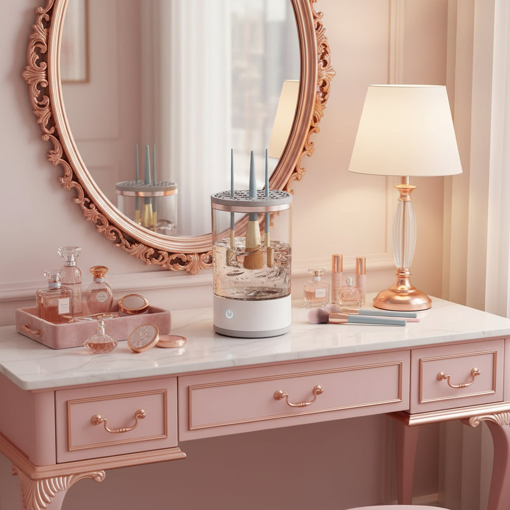 Nettoyeur Électrique de Pinceaux – Nettoyage & Séchage Express