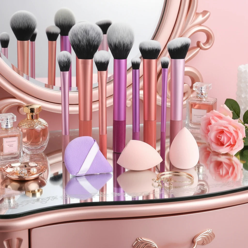 Set de Pinceaux de Maquillage – 28 / 14 / 11 pièces