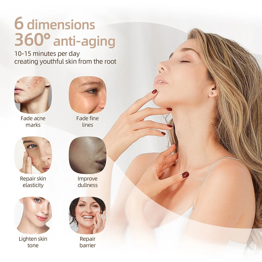 Masque LED Visage Noir – Soin Éclat & Réparation Sans Fil