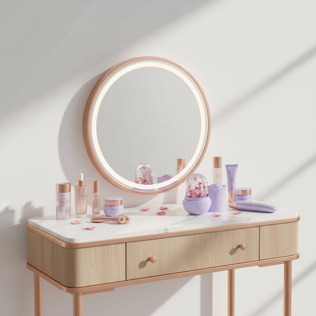 Ice Roller Visage – Sculpte, Décongestionne et Illumine la Peau