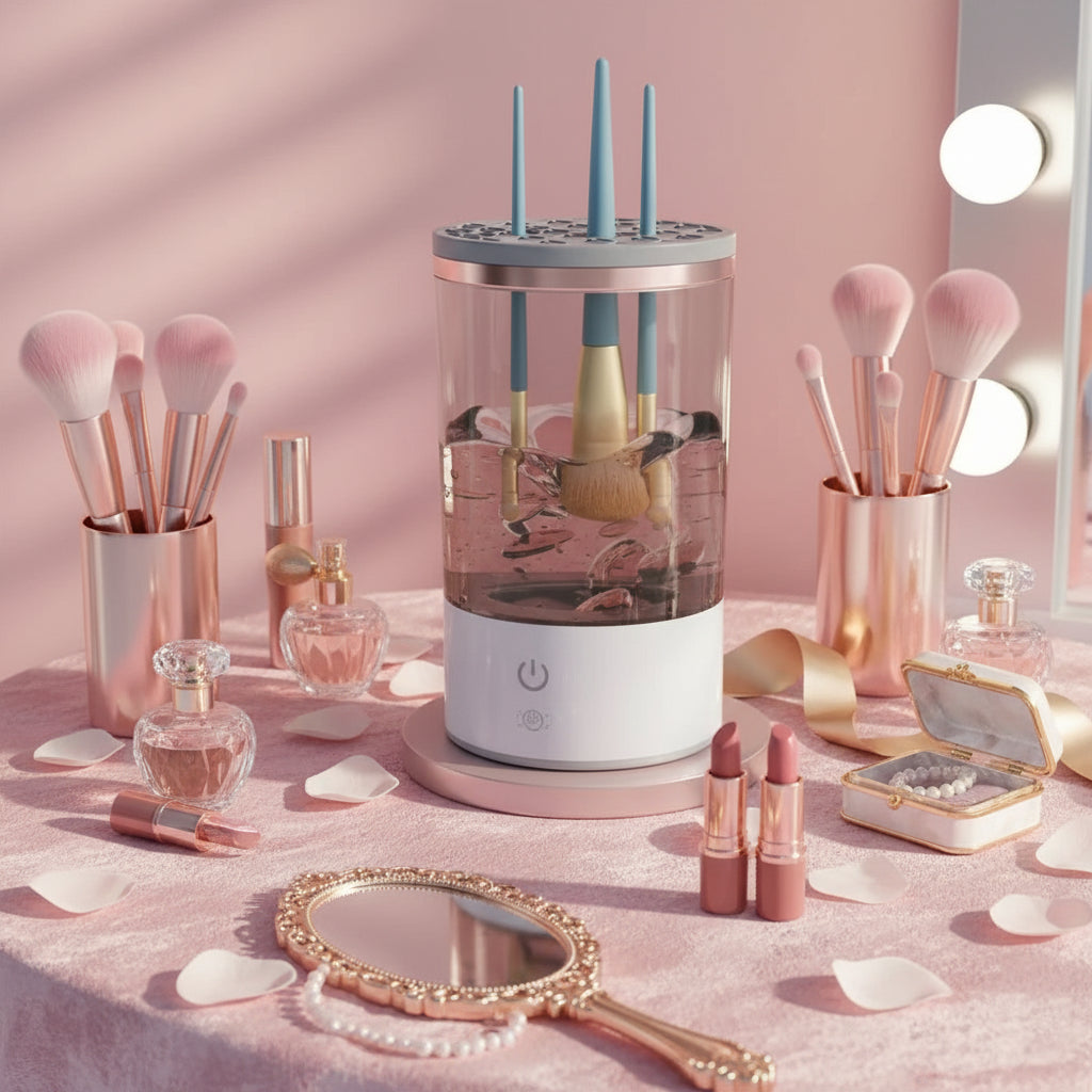 Nettoyeur Électrique de Pinceaux – Nettoyage & Séchage Express